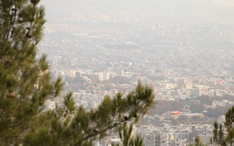 آلودگی هوا طی شبانه‌روز گذشته در تهران