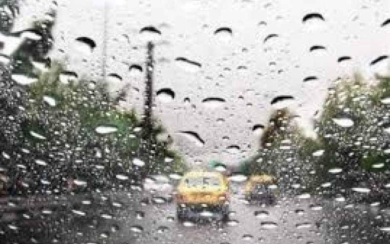 رگبار پراکنده باران در 3 استان