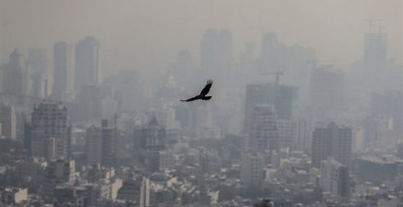 آلودگی طی ۲۴ ساعت گذشته در تهران