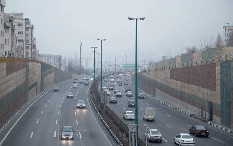 افزایش غلظت ازن در هوای تهران