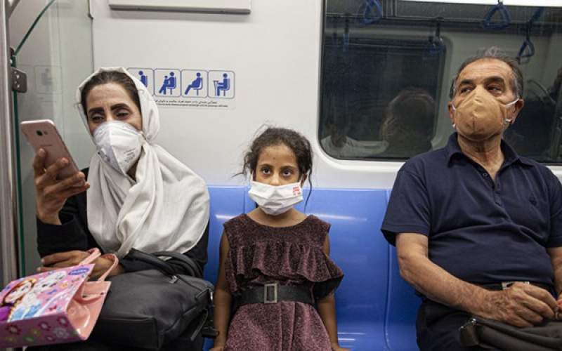 ورود بدون ماسک به مترو ممنوع