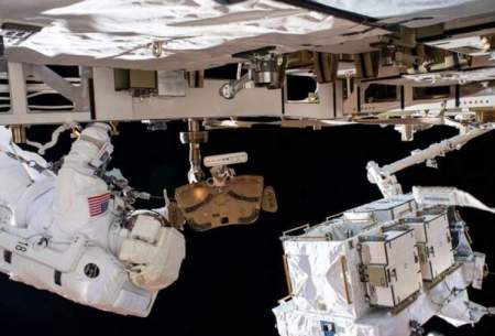 نشت هوا از داخل ایستگاه فضایی بین‌المللی