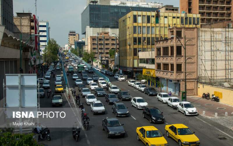 ترافیک نیمه سنگین درمحدوده آزادراه کرج-تهران