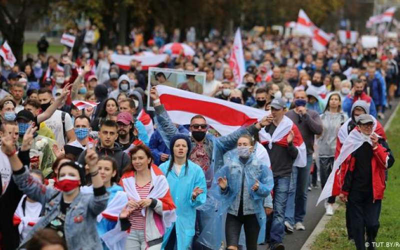 ادامه تظاهرات گسترده علیه  لوکاشنکو