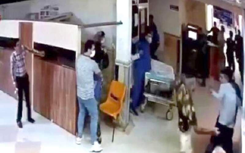 قمه‌کشی اوباش در بیمارستان پورسینای رشت