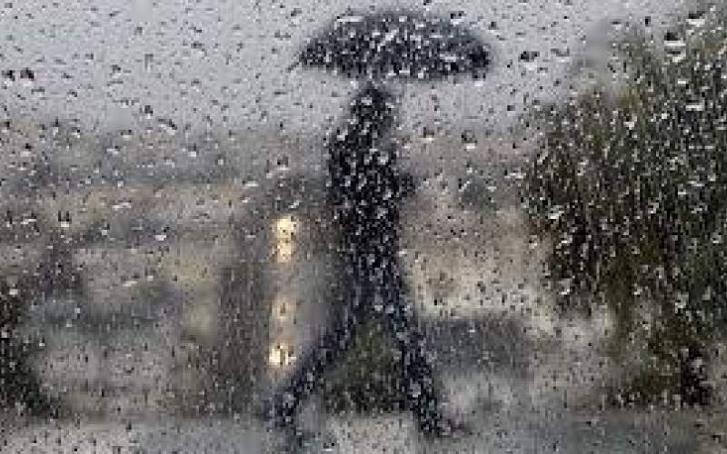 احتمال رگبار پراکنده باران در برخی از استان‌ها
