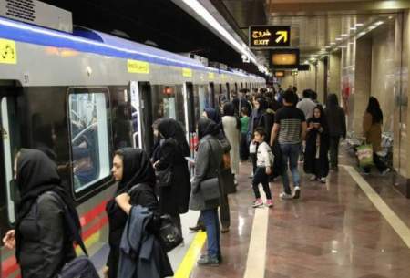 کاهش تعداد مسافران مترو پس از کرونا