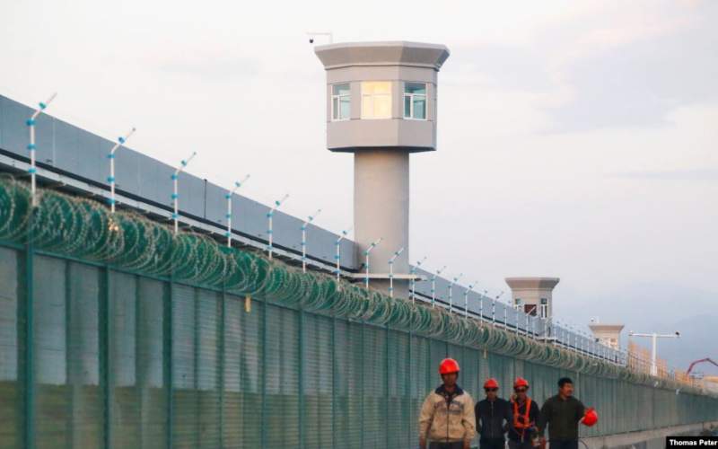 یکی از بازداشتگاه‌ها در استان سین کیانگ