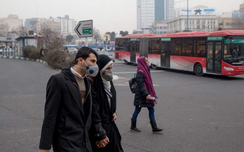 آلودگی هوای تهران در چهارمین روز متوالی