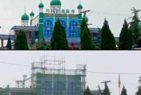 دولت کمونیست چین گنبد مساجد را تخریب می‌کند