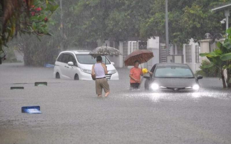 بارندگی و سیلاب شدید در سنگاپور