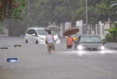 بارندگی و سیلاب شدید در سنگاپور