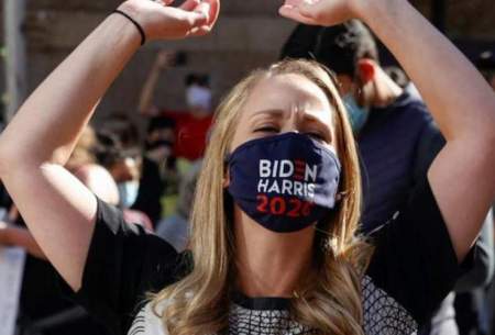 جشن پیروزی بایدن در انتخابات آمریکا/تصاویر