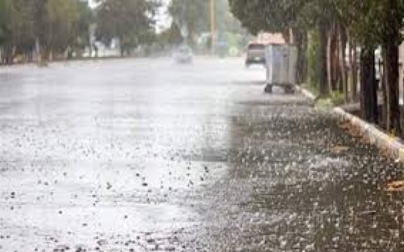 بارش باران در بسیاری از مناطق کشور