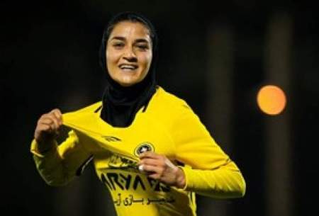 خانم گل فوتبال ایران از کرونا نمی‌ترسید
