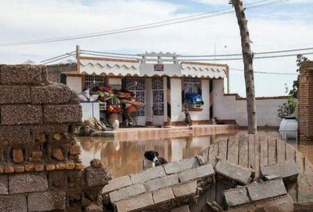 تخریب ۹منزل مسکونی دراثر بارندگی درخوزستان