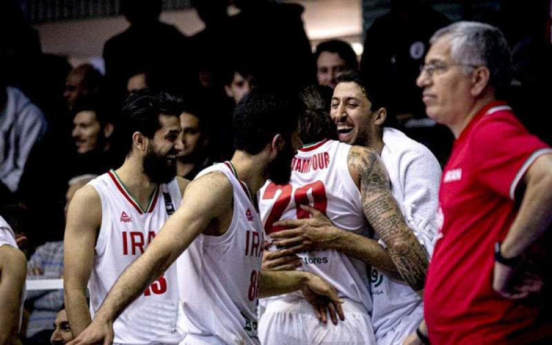 تیم ملی بسکتبال ایران مقابل عربستان پیروز شد