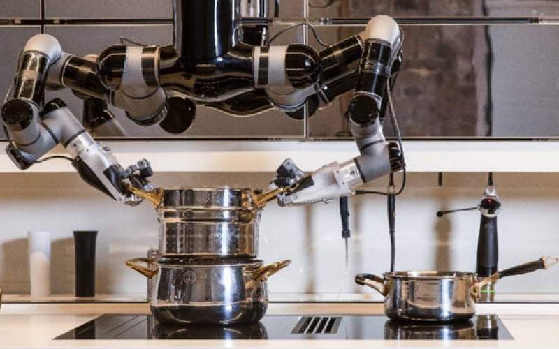 اولین آشپزخانه رباتیک جهان ساخته شد