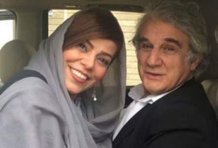 مهدی هاشمی در کنار همسرش /عکس