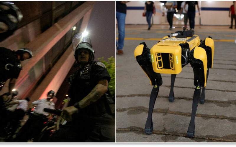 سگ جدید رباتی در استخدام پلیس