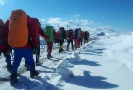 نجات جان ۵کوهنورد گم شده در ارتفاعات اشترانکوه