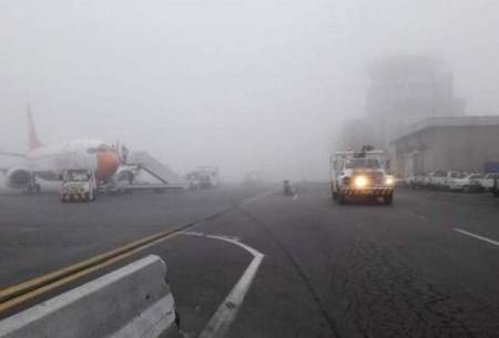 مه شدید پروازهای فرودگاه اهواز را ابطال کرد