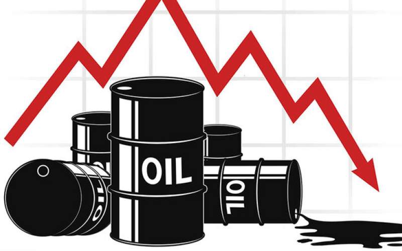 قیمت نفت ریزش کرد