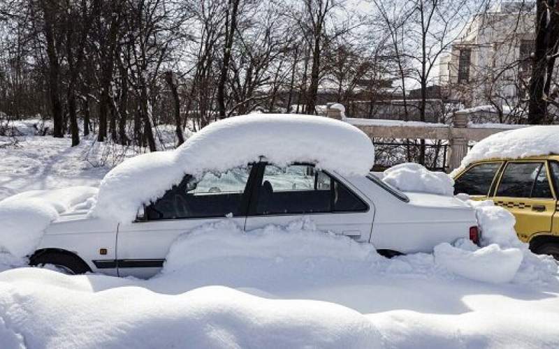 بارش ۶ سانتی متری برف در قاینات