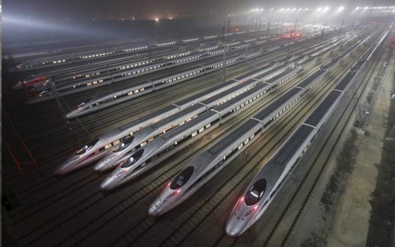 جدیدترین قطار چین با  ۳۵۰ کیلومتر سرعت
