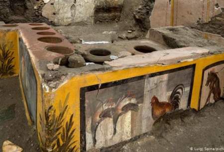 کشف اغذیه‌فروشی با مِنوی غذا متعلق به دوران  باستان