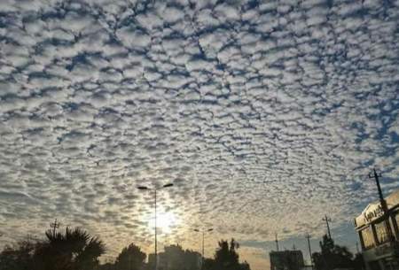 آرایش‌جالب ابرهادر آسمان‌کردستان عراق/تصاویر