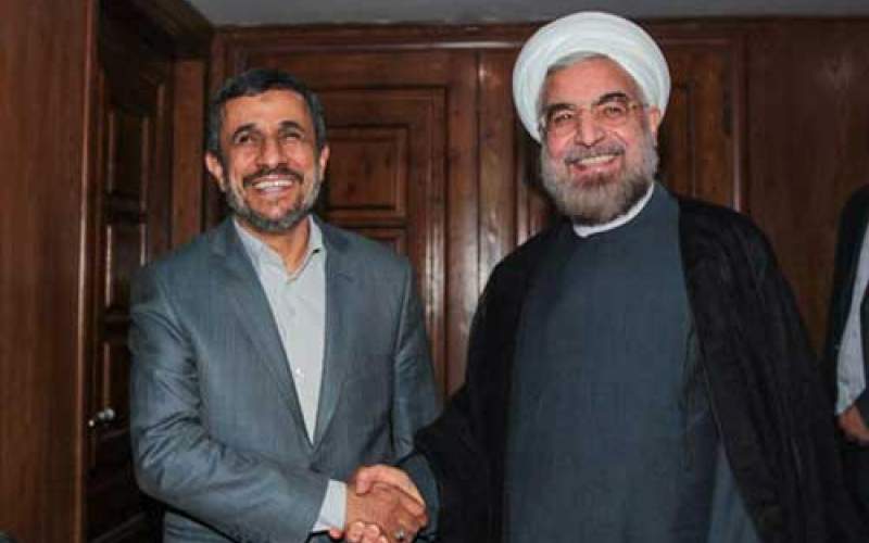 نامه احمدی‌نژاد به روحانی: جلوی جنگ را بگیر