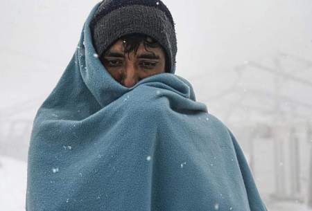 مهاجران بی‌خانمان در بوسنی یخ زده‌اند