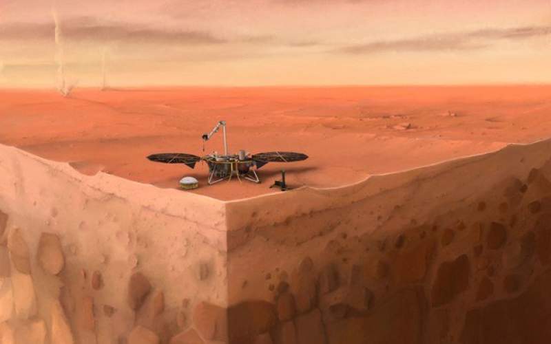 ناسا قسمتی از اینسایت را در مریخ رها می‌کند
