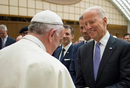 پیام رهبر کاتولیک‌های جهان به دومین رئیس ‌جمهور کاتولیک  آمریکا