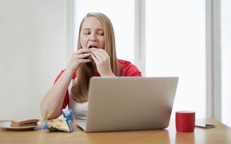 چرا نباید هنگام کار با کامپیوتر غذا بخوریم؟