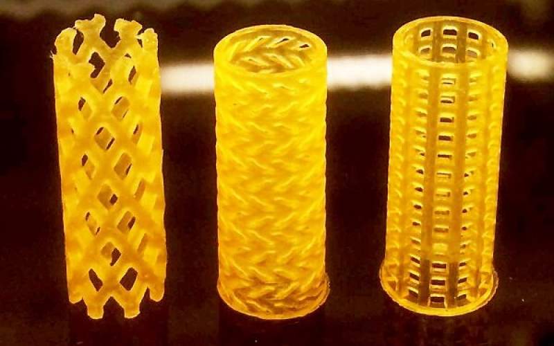 چاپ استنت قابل تجزیه دربدن باچاپگر سه بعدی