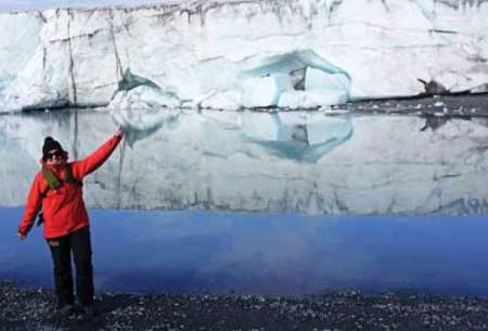ماجرای زن ایرانی که دو ماه در قطب جنوب بود