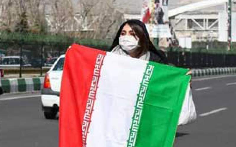 تصاویر متفاوت از راهپیمایی ۲۲ بهمن