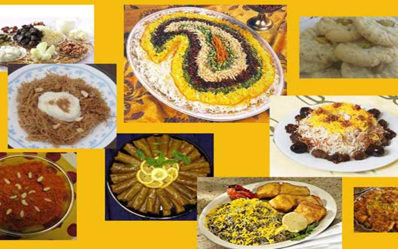 غذاهای شب عید نوروز در شهرهای مختلف ایران