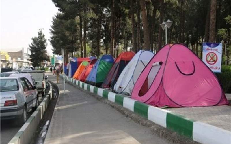 چادرخوابی نوروزی در مازندران ممنوع است