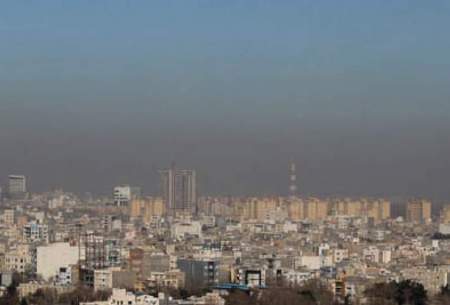 کیفیت هوای تهران ناسالم برای گروه‌های حساس