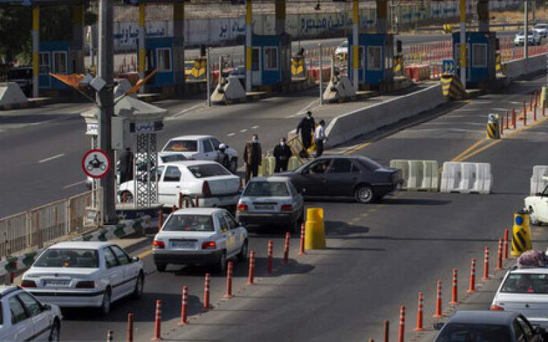 کنترل ورود و خروج‌ خودروها از تهران و کرج