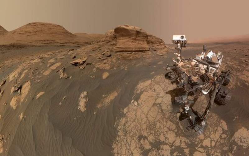 سلفی جدید مریخ نورد کنجکاوی