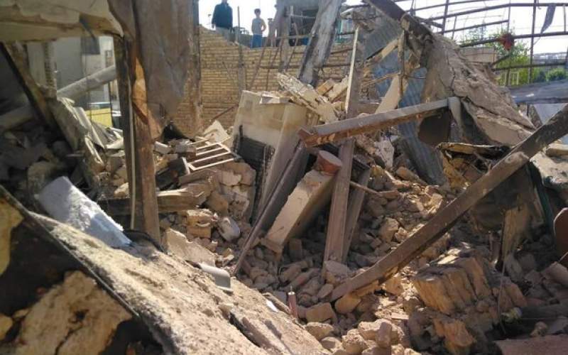 انفجار یک ساختمان در محله جوانمرد قصاب