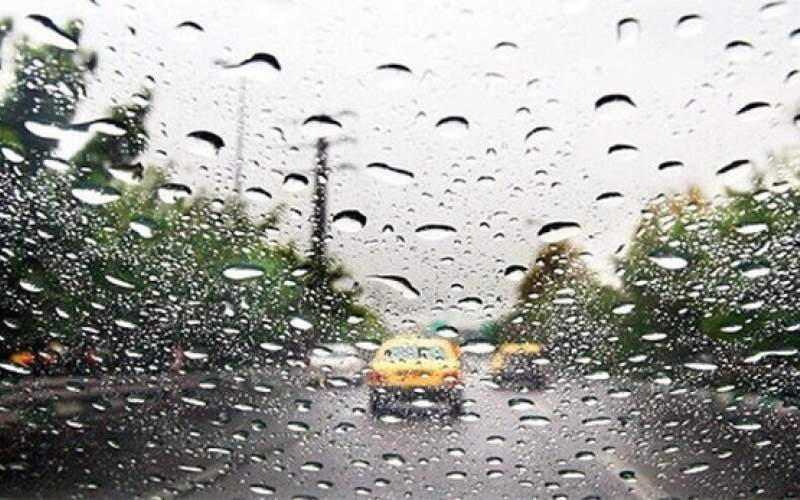 بارش باران و وزش باد عصرگاهی در تهران