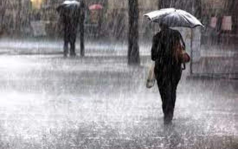 باد و باران در ۲۷ استان طی امروز