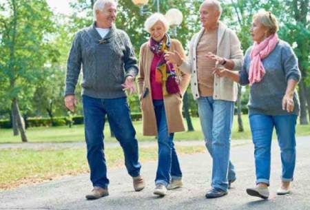 رابطه  بهبودی حافظه با پیاده‌روی سالمندان