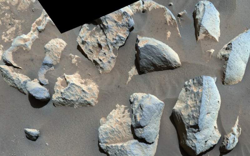 سنگ‌های سطح مریخ از دیدگاه استقامت/عکس