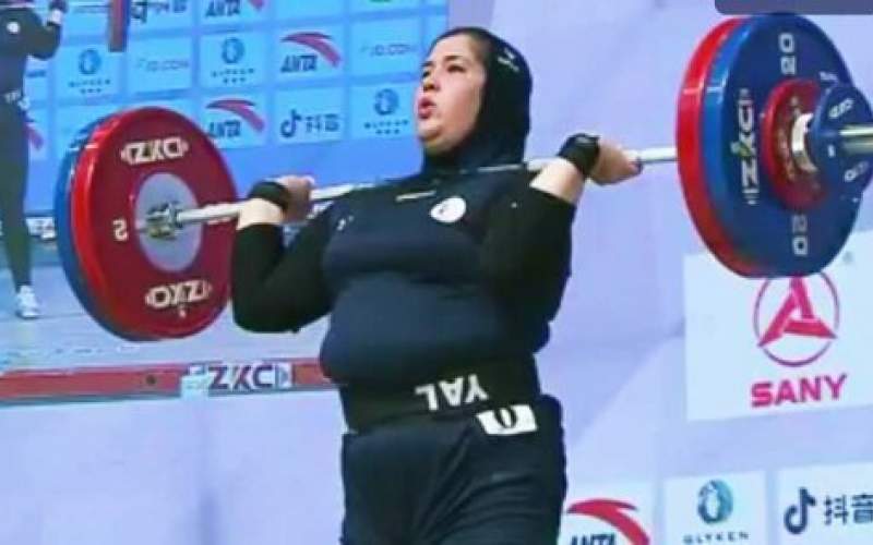 دخترفوق سنگین ایران درقهرمانی آسیا هفتم شد